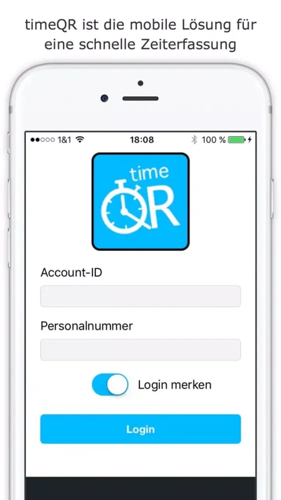 ภาพหน้าจอของ timeQR