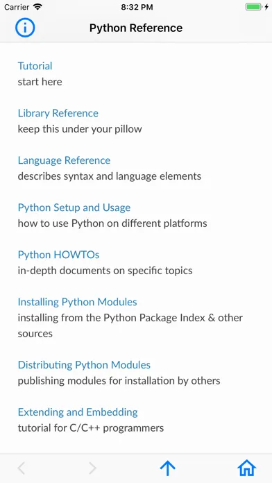 Python Reference স্ক্রিনশট