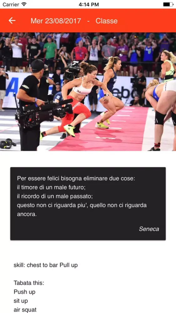 CrossFit Sabina スクリーンショット