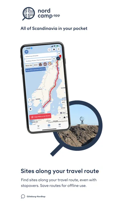 nordcamp Camp & Travel guide سکرین شاٹس