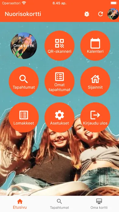 Youthcard.eu স্ক্রিনশট