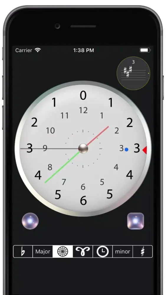 Circle of 5ths Clock स्क्रीनशॉट