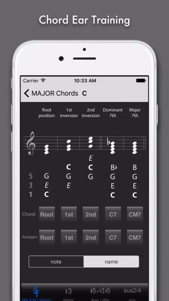 Chord & Triad سکرین شاٹس