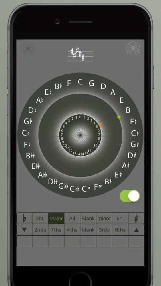 Скриншоты Circle of 5ths Master II