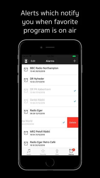 ภาพหน้าจอของ Radio of Europe: live stations