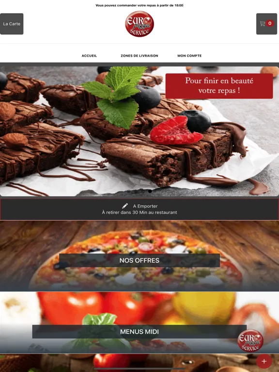 Скриншоты Euro Pizza 91 Morsang iPad 