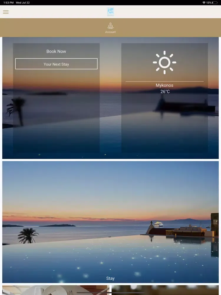 Capturas de pantalla de Bill & Coo Hotels iPad 