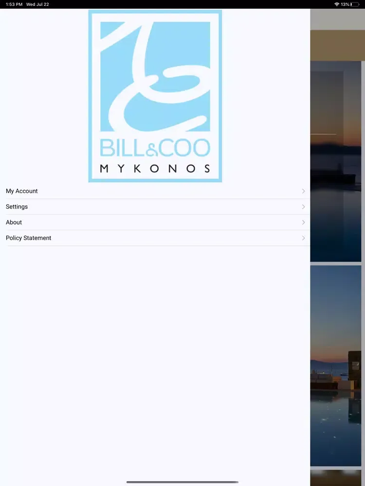 Capturas de pantalla de Bill & Coo Hotels iPad 