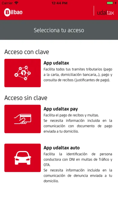 Ảnh chụp màn hình của Bilbao UdalTax