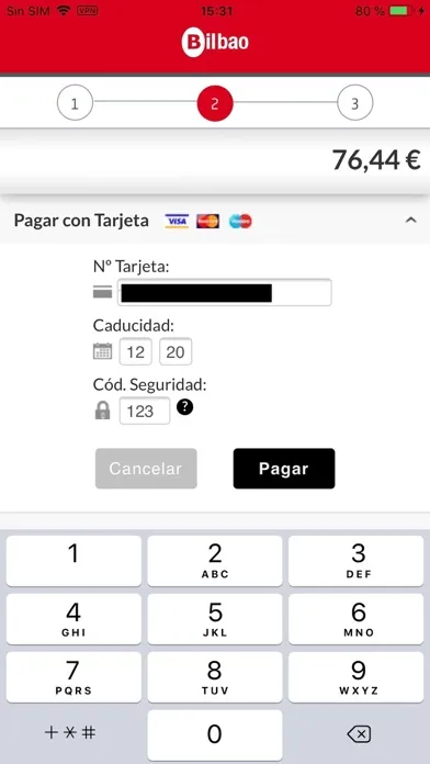 Ảnh chụp màn hình của Bilbao UdalTax