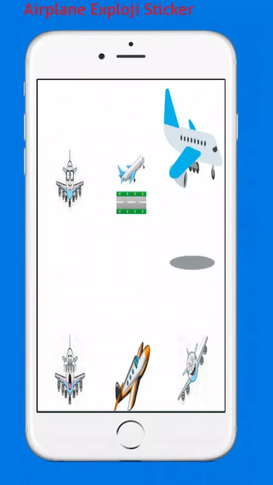 Airplane Exploji Stickers স্ক্রিনশট