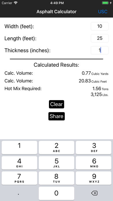 Asphalt Calculator One Ekran Görüntüleri