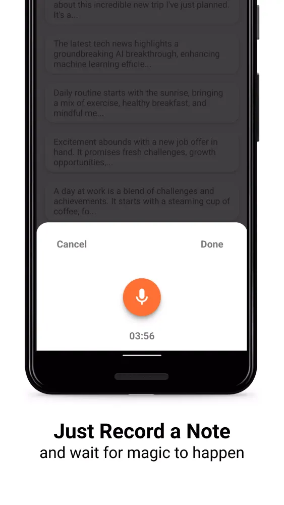 Audio Writer应用截图