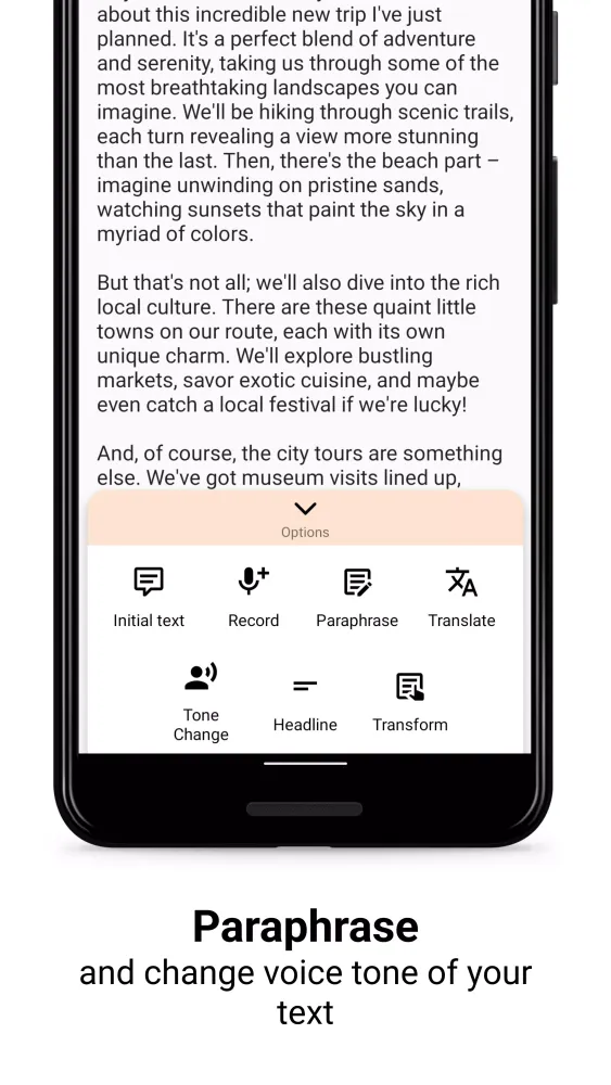 Audio Writer应用截图