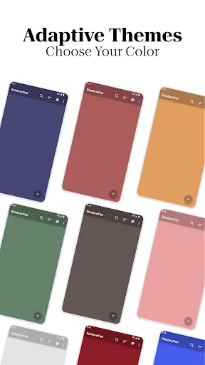 Screenshot di RainbowPad: Color Note Notepad