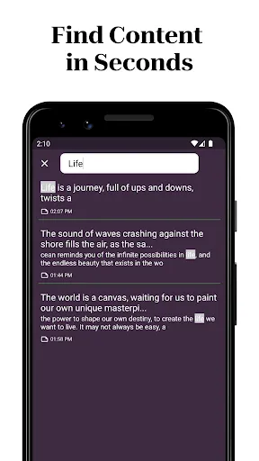 Screenshot di RainbowPad: Color Note Notepad