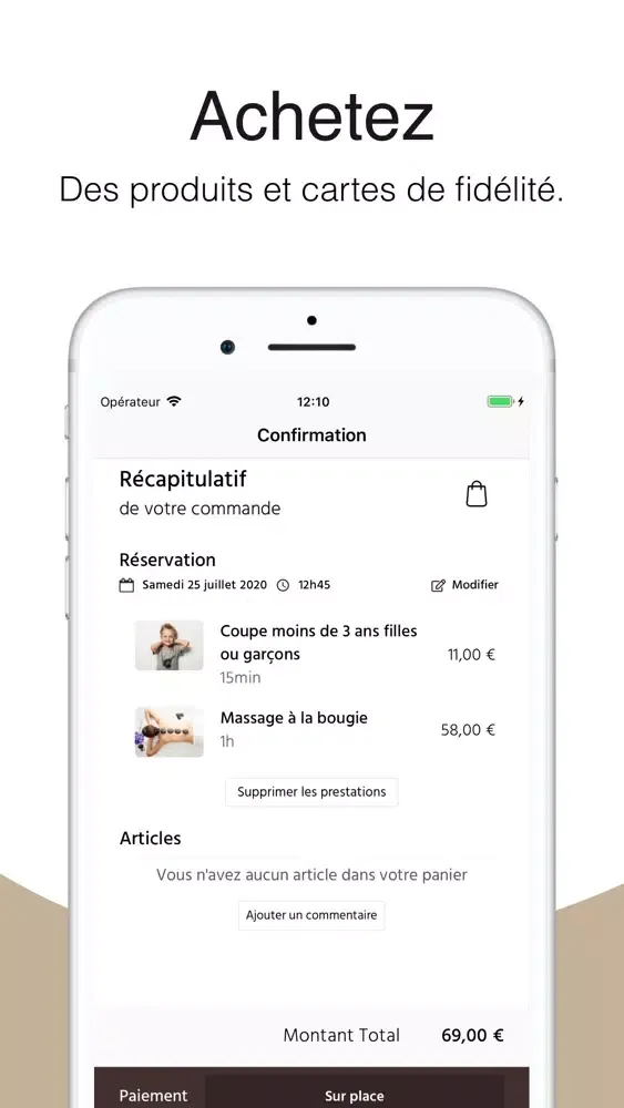 Captures d'écran de Evasion Institut