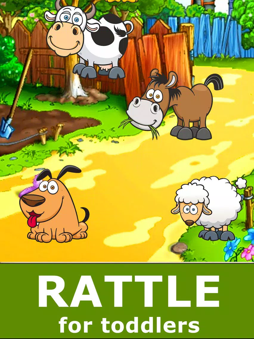 Baby rattle games for toddler iPad  سکرین شاٹس