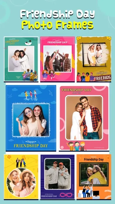 Capturas de pantalla de Friendship Day Frames & Cards