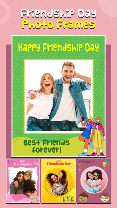 Capturas de pantalla de Friendship Day Frames & Cards
