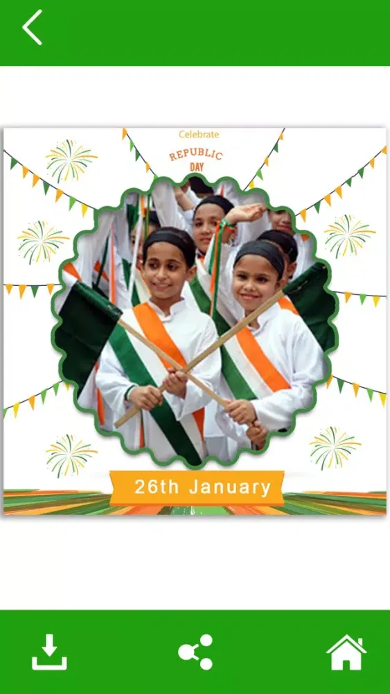 Republic Day Frames Collage Ap Screenshots