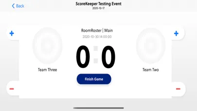 ScoreKeeper - EventConnect Screenshots