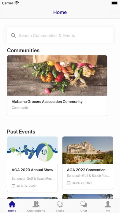 ภาพหน้าจอของ Alabama Grocers Association
