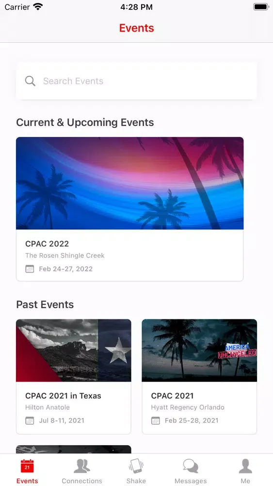 تصاویر CPAC 2022