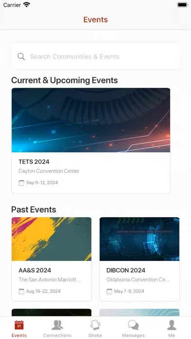 Capturas de pantalla de Arctos Events - Conference App