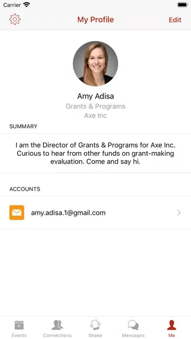 Capturas de pantalla de Arctos Events - Conference App