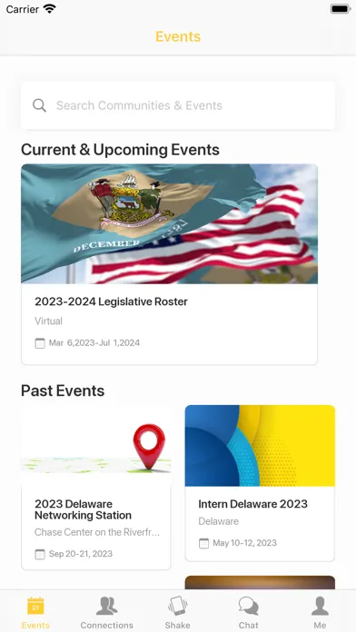DE State Chamber of Commerce Screenshots
