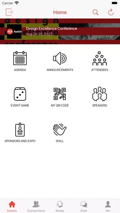 AIA Austin Events স্ক্রিনশট