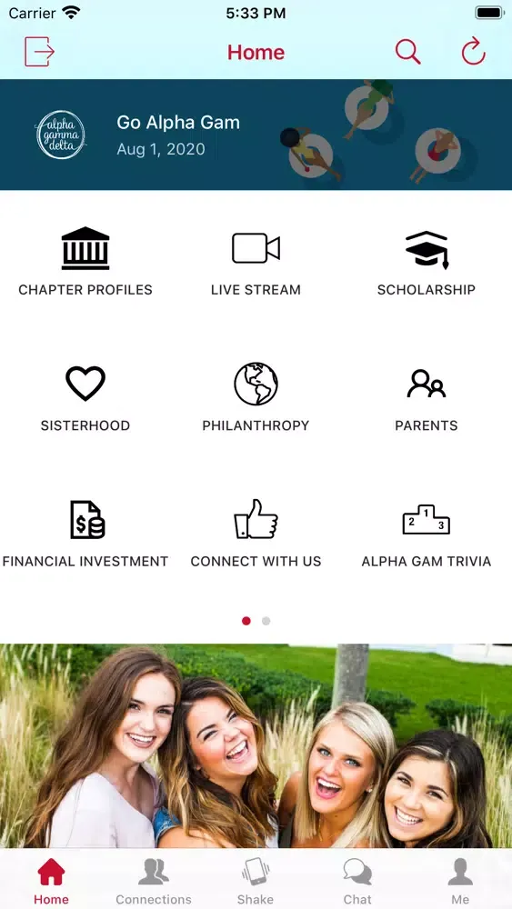 Alpha Gam應用截圖