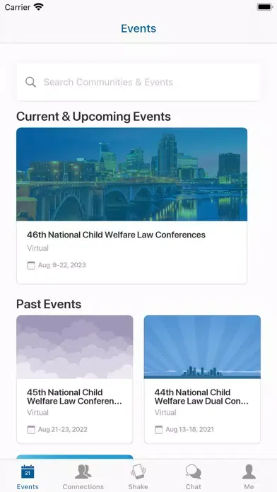 Ảnh chụp màn hình của NACC Conference