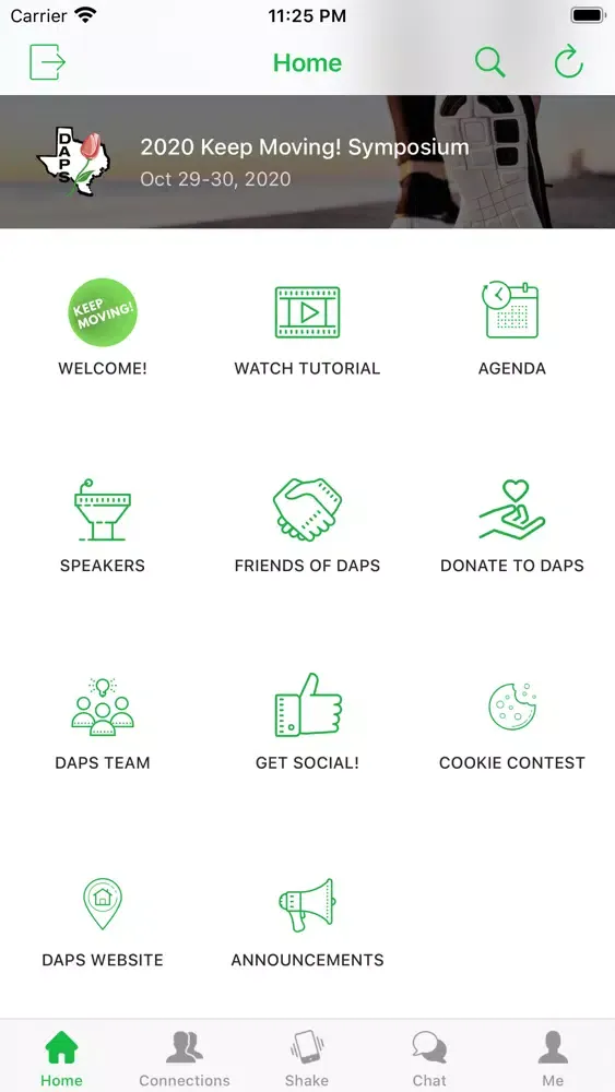 Capturas de pantalla de Dallas Area Parkinson Society