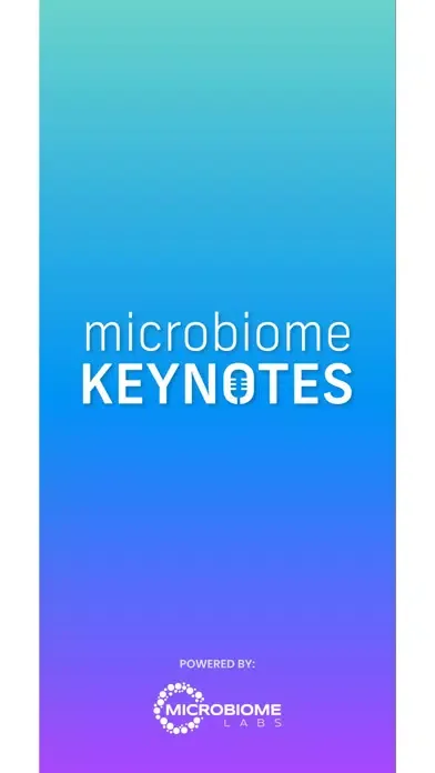 Microbiome Keynotes سکرین شاٹس