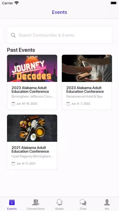 Alabama Adult Ed Conference Screenshots