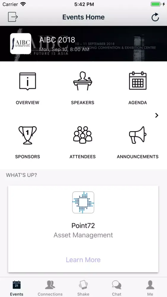 AIBC سکرین شاٹس