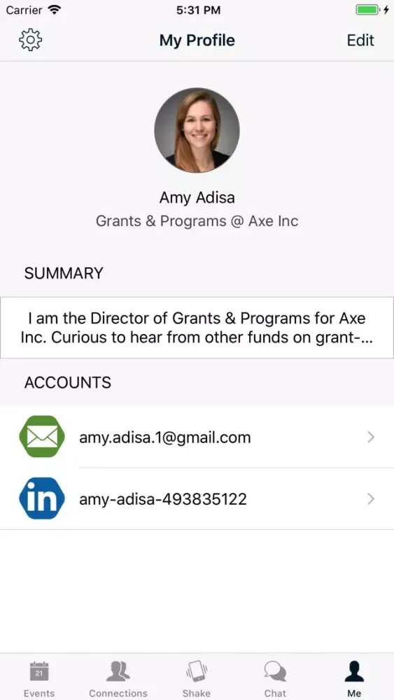 AIBC سکرین شاٹس