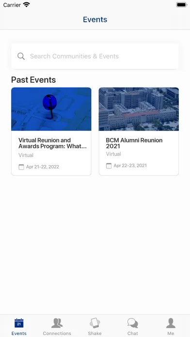 Скриншоты BCM Alumni Reunion 2022