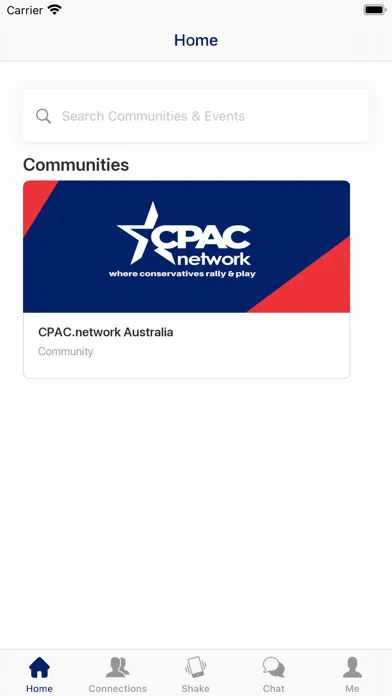 Captures d'écran de CPAC.network Australia