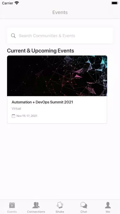 Ảnh chụp màn hình của DevOps Collective Events