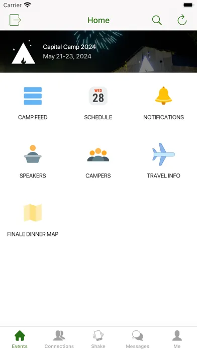 Ảnh chụp màn hình của Capital Camp