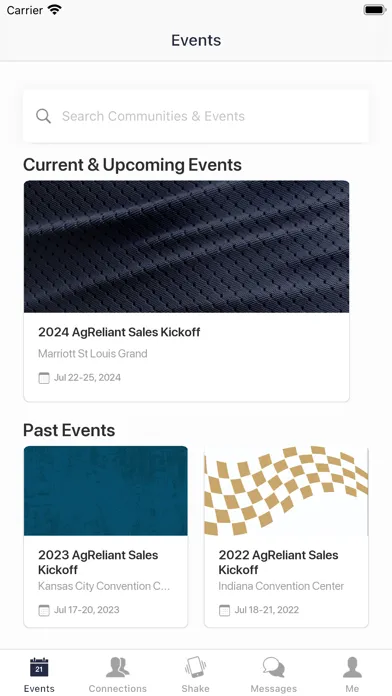 AGRELIANT SALES KICKOFF سکرین شاٹس