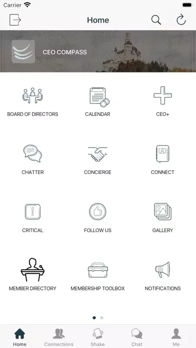 Скриншоты CEO Compass Mobile App