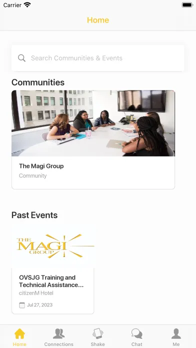Magi Group T/TA Community سکرین شاٹس