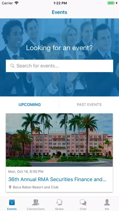 Zrzuty ekranu RMA Conferences