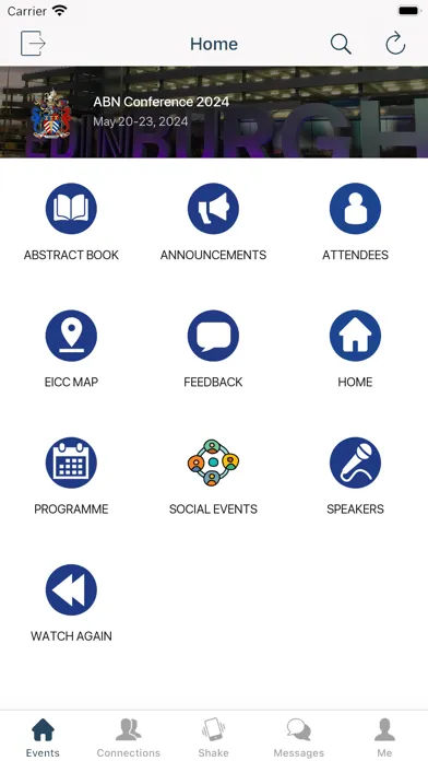 Captures d'écran de ABN Events