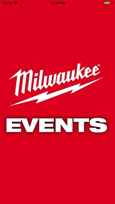 Milwaukee Tool Events Screenshots