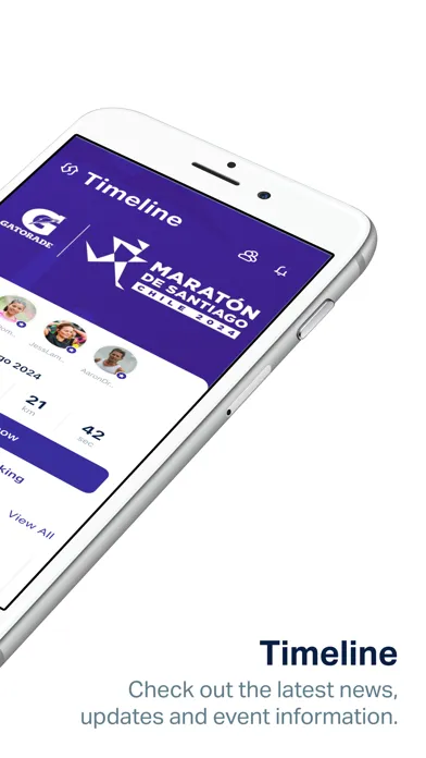 Tangkapan layar Maratón de Santiago 2024